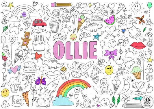 Funtastic - Personalized, Reusable Colouring Poster