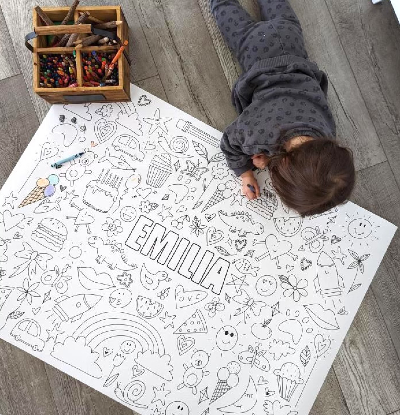 HUGE, personalized colouring posters! – Big Giant Doodle - HUGE